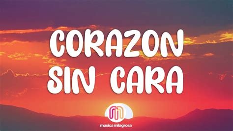 Corazón sin cara lyrics - Corazón Sin Cara Lyrics by Prince Royce from the #1's album- including song video, artist biography, translations and more: ... 